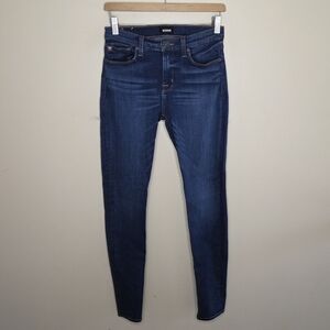 Hudson Jeans | Natalie Mid-Rise Super Skinny Dark Wash Jeans Size 26